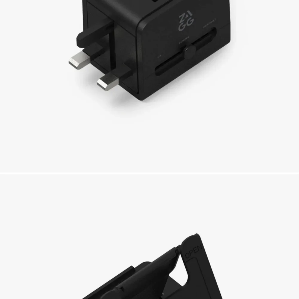 ZAGG Travel Kit with Black Foldable Keyboard and Mouse